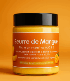 Beurre de Mangue Pur & Naturel